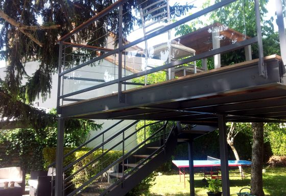 Terrasse surélevée